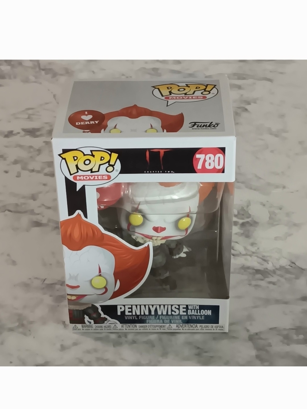 Funko Pop! Pennywise with Balloon #780 IT Chapter Two – New Unopened